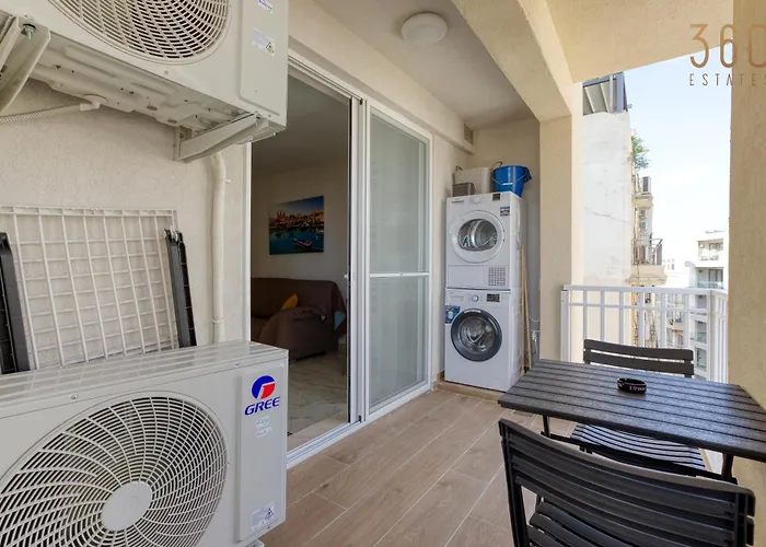 아파트 Modern 3br Close To Sliema's Promenade By 360 Estates